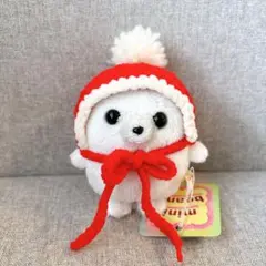 ミニビーンズ　あみぐるみ　ハンドメイド　手編み ぬい活　ぬい服 着せ替え