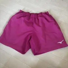 Mizuno ピンク ハーフパンツ