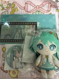プロセカ はぴこれ くじ ぬいぐるみ 初音ミク 開かれた窓のセカイのミク セット