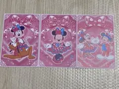 ミニーのファンダーランド　パルパルーザ　カード3枚セット