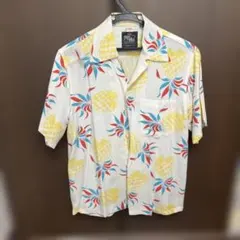 Kona Bay Hawaii アロハシャツ パイナップル柄 XSのサムネイル