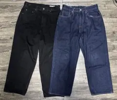 GAP スーパーバギー　ダークリンス　ブラック2本セット