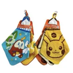 ポケモン　ループ付きタオル　3枚セット×2組　ポケットモンスター　ループタオル
