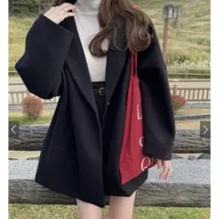 GRL ルーズテーラードコート(ze585)