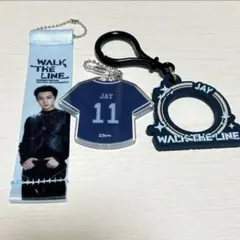 enhypen jay ジェイ　カプセルトイ、 フラッグキーホルダーセット