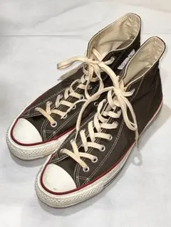 Converse ブラウンカーキ　ハイカットスニーカー