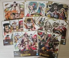 ワンピース　一番くじ　I賞　名場面色紙　８種類セット