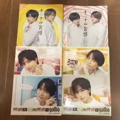 セクゾ　ファイル　菊池風磨　中島健人　ガルボ　4枚セット