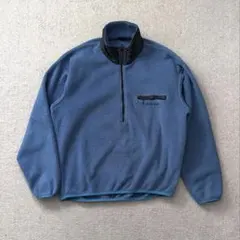 オールド モンベル ハーフジップフリース　L