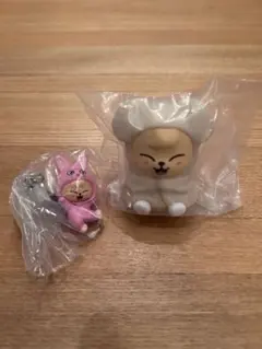 SKZOO ライトマスコット&つまつなますこっと　パピーム ガチャ2個セット