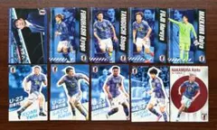 カルビー サッカー日本代表チームカード 10枚セット