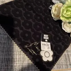MARY QUANT タオルハンカチ ブラックのサムネイル