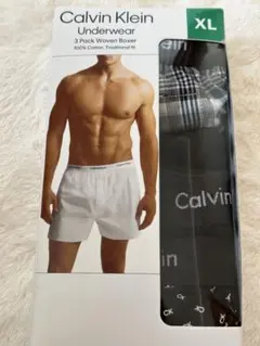 Calvin Klein 3 Pack Woven Boxer XL