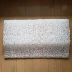 水で洗えるポリエチレンファイバー枕　高さ約6cm 低めのサムネイル