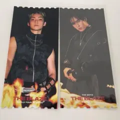 THE BOYZ THE BLAZE ピクチャーチケット ジェイコブケビン