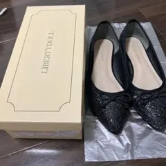 LIBERTYDOLL パンプス 5420 ブラックグリッター Sのサムネイル
