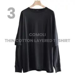 新品未使用】COMOLI THINコットン レイヤードサイズ2 - メルカリ