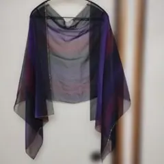 グラデーション ロングスカーフ ストール