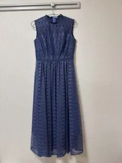 AIMER ACRET総レースロングワンピース