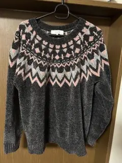 B:MING by BEAMS ノルディック柄セーター M