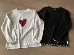 プティマイン 長袖カットソー リブTシャツ セット まとめ売り