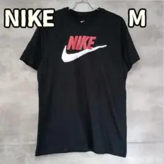 ナイキ THE NIKE TEE 定番 ロゴ Tシャツ 半袖 黒 M【オ608】のサムネイル