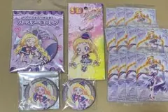 わんだふるプリキュア　キュアフレンディ　缶バッジ　ウエハース　キーホルダーセット
