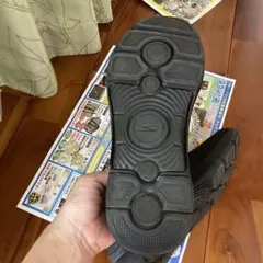 SKECHERS スリッポンスニーカー ブラック