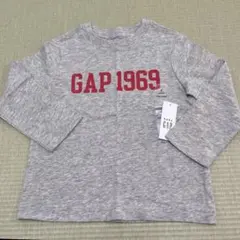 GAP 1969 グレー 長袖Tシャツ　2歳　95 ロンT