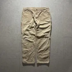 希少90s Carhartt裏ネルダックカーゴパンツグランジポロペインターワーク
