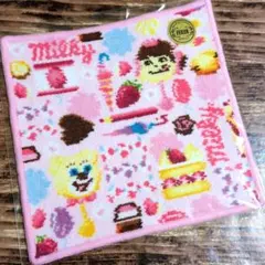 【廃盤品】ラブラリーバイフェイラー×不二家コラボ　ハンカチ　ペコキャンディのサムネイル