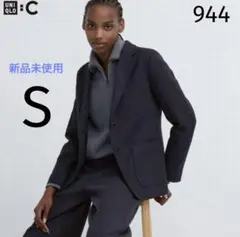 944 新品未使用 UNIQLO ユニクロ ブラッシュドジャージージャケット