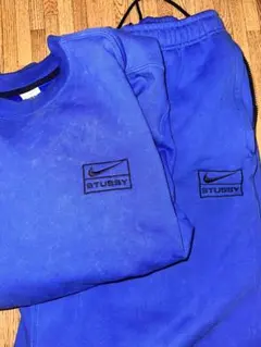 Nike X Stüssy アシッドウォッシュ クルーフリース L setup