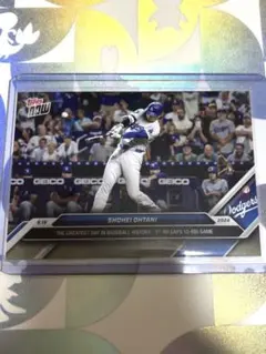 大谷翔平　topps now 723 カード