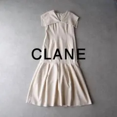 美品 CLANE 2,6万円 ギンガムチェック シャツ ブラウス クラネ 533 