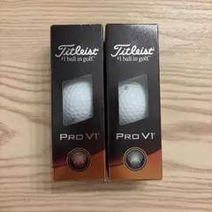 Titleist Pro V1 ゴルフボール 2箱セットのサムネイル
