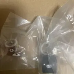 【匿名配送】サンエックス マスコットチャーム_リラックマ ・モノクロブー黒