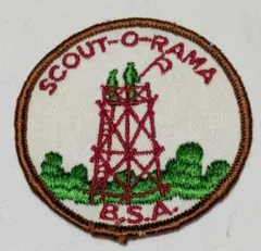 60s USA ビンテージ ボーイスカウト　SCOUT-O-RAMA ワッペン