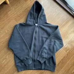 Champion ジップアップパーカー L 紺