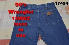 ラングラー 90’ｓ 13MWZ USA製 17494 ビンテージ 501 10