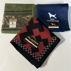 紳士用ハンカチ　3枚セット