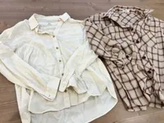 シャツ　2枚セット