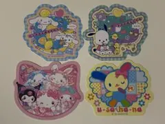 サンリオキャラクターズ♪シールクッキー ３／4枚セット