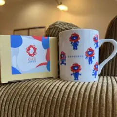 ミャクミャク　マグカップ　2025 公式ロゴ