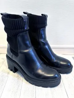 サイドゴアブーツ 本革