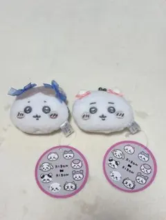 ちいかわ ハチワレ ミニがまぐち リボン