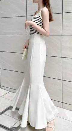 GRL マーメイドフレアスカート [dk1092]