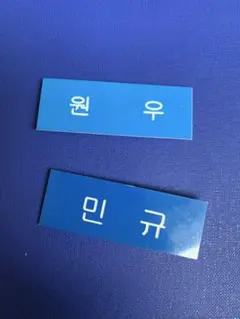 SEVENTEEN ピンバッジ 원우 민규 ウォヌ ミンギュ