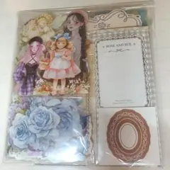 コラージュ素材　200点　まとめ売り　シール　素材紙