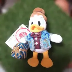Disney ドナルド ぬいぐるみバッジ クリスマス 2022
